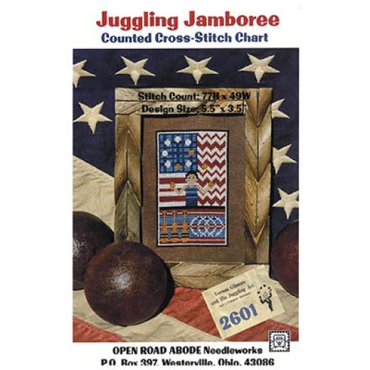 Open Road Abode Needleworks - Juggling Jamboree