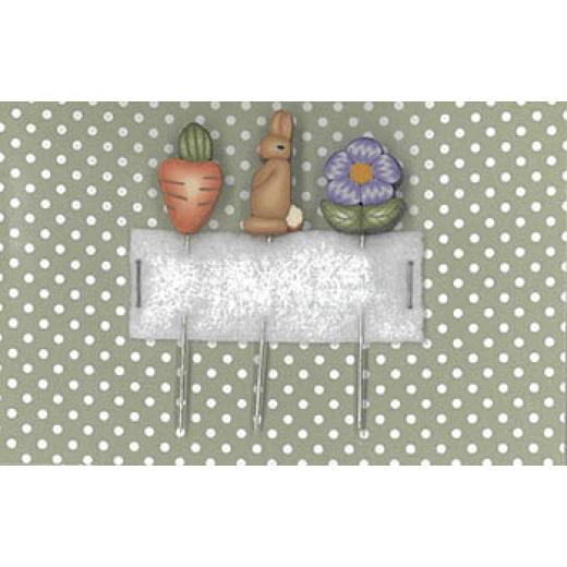 Puntini Puntini - Carrot Party Pins