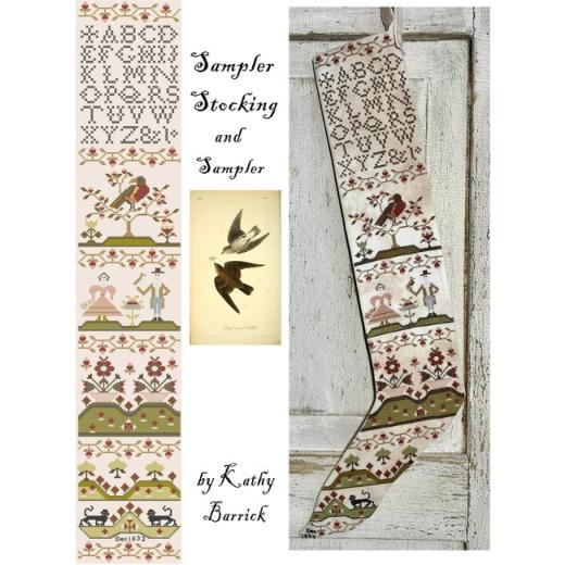 Kathy Barrick - Sampler Stocking And Sampler