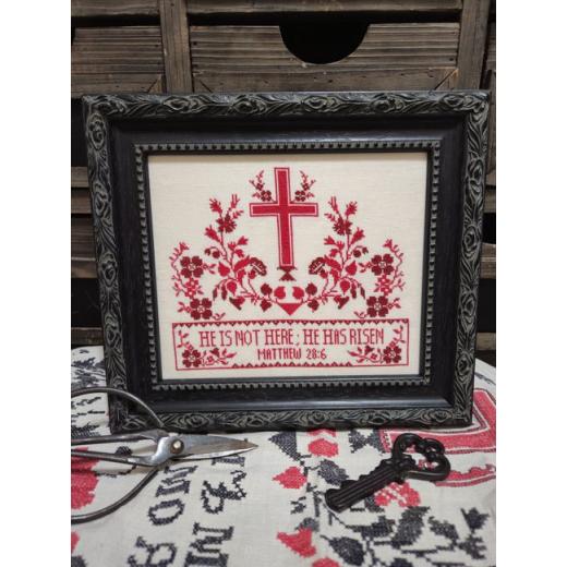 Quaint Rose Needle Arts - He Has Risen