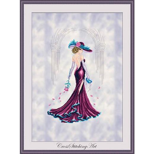 Cross Stitching Art - Laetitia