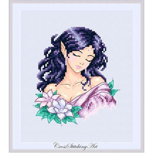 Cross Stitching Art - Aelwen