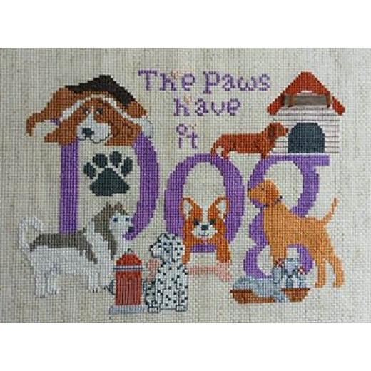 Sister Lou Stitches - Dog Paws