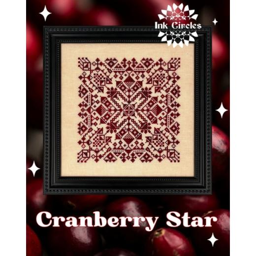 Ink Circles - Cranberry Star
