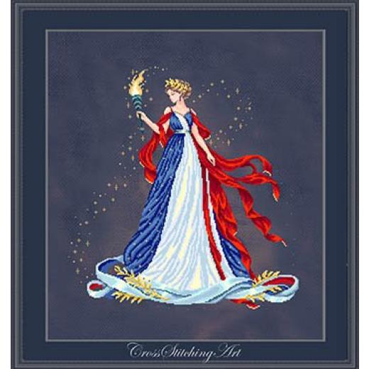 Cross Stitching Art - Gloria