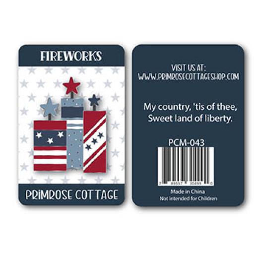 Primrose Cottage Needle Minder - Fireworks