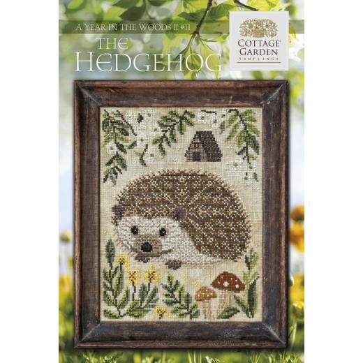 Cottage Garden Samplings - In The Woods II - Hedgehog 11