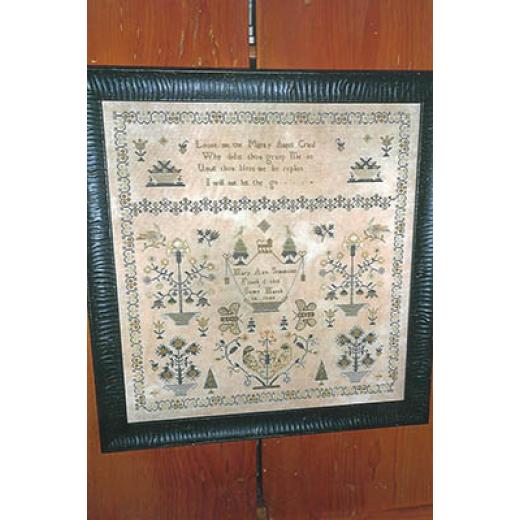 Chessie & Me - Mary Ann Simmons 1848 Sampler