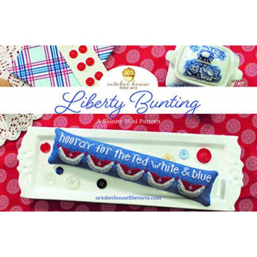 October House Fiber Arts - Liberty Bunting