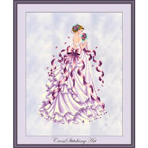Cross Stitching Art - Lady Fleur