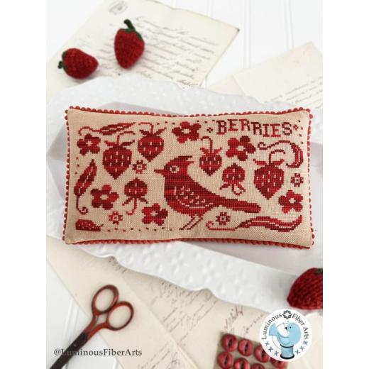 Luminous Fiber Arts - Bird In The Berry Patch