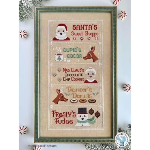 Luminous Fiber Arts - Santas Sweet Shoppe