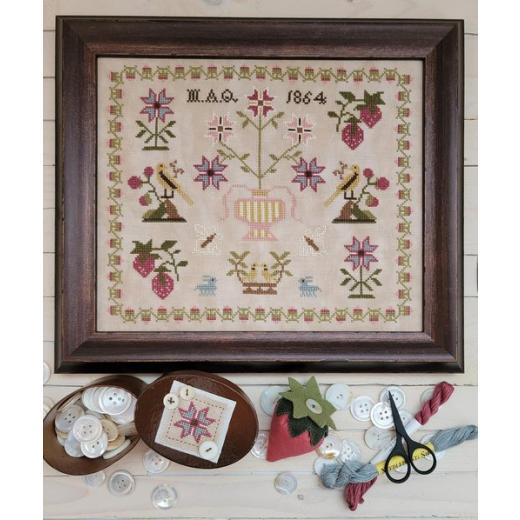 Hello From Liz Mathews - Strawberry Sampler Fragment