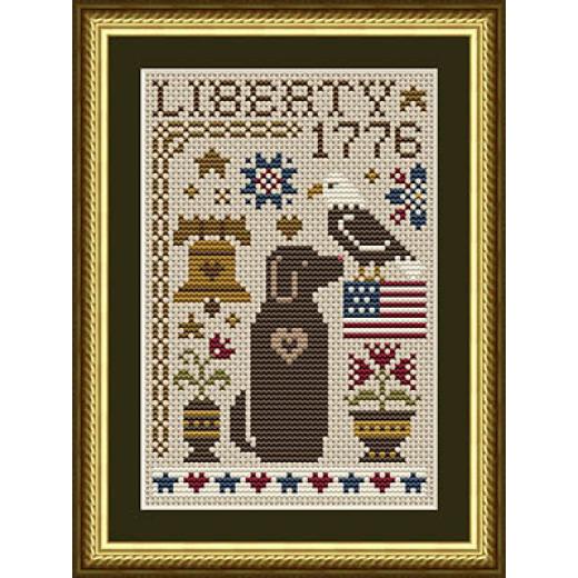 Happiness Is Heartmade - Liberty Dog