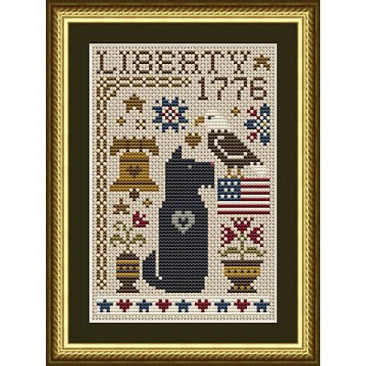 Happiness Is Heartmade - Scottie Liberty Dog