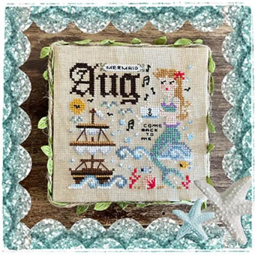 Fairy Wool In The Wood - Magical Year 2026 - August Mermaid