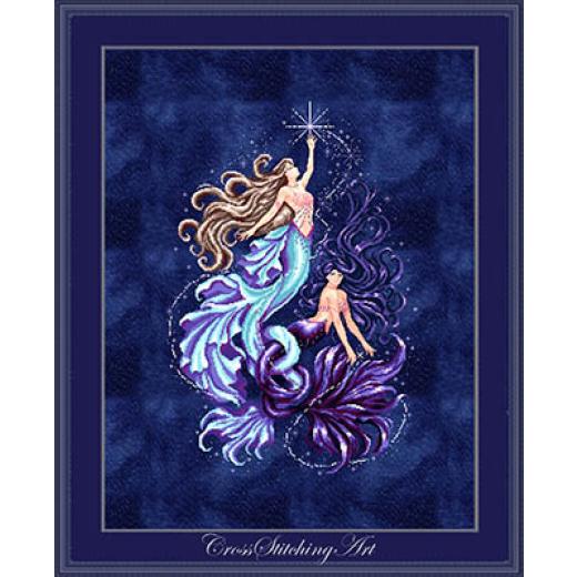 Cross Stitching Art - Celestial Tides