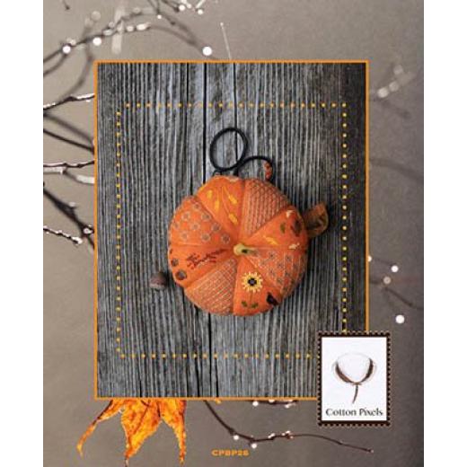 Cotton Pixels - Pumpkin Pincushion