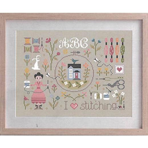 Jardin Privé - I Love Stitching