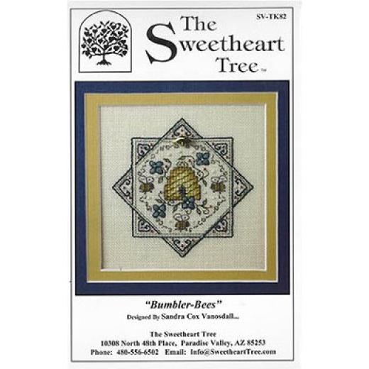 Stickvorlage The Sweetheart Tree - Bumbler-Bees