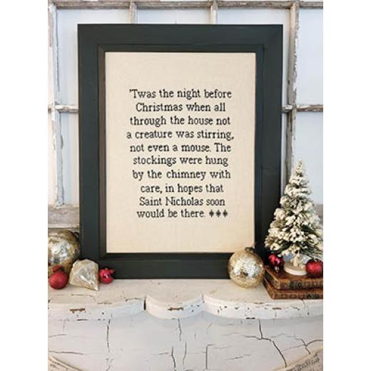 Stickvorlage Hello From Liz Mathews - Night Before Christmas