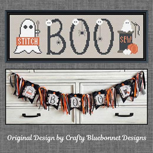 Crafty Bluebonnet Designs - Boo Banner
