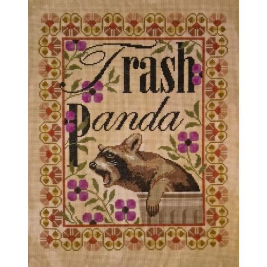 Stickvorlage The Artsy Housewife - Trash Panda