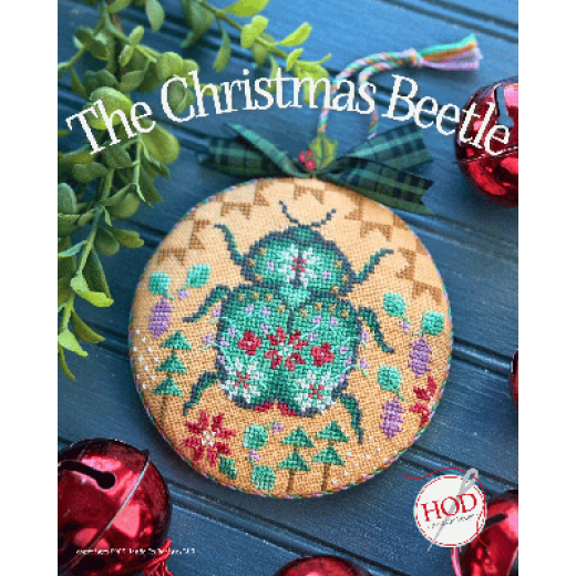 Stickvorlage Hands On Design - The Christmas Beetle