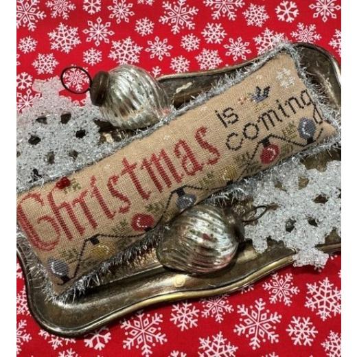 Stickvorlage The Scarlett House - Christmas Is Coming Pinkeep