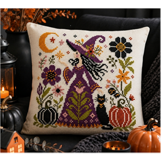 Stickvorlage Jardin Privé - Sorciere Des Pres