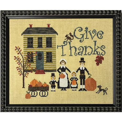 Stickvorlage Praiseworthy Stitches - Give Thanks