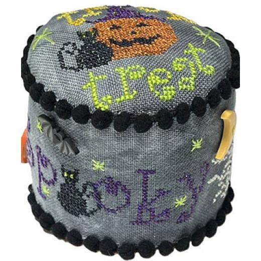 Stickvorlage Praiseworthy Stitches - Spooky Boos Drum