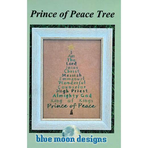 Stickvorlage Blue Moon Designs - Prince Of Peace Tree