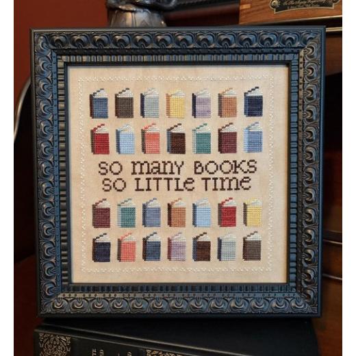 Stickvorlage Sweet Wing Studio - So Many Books
