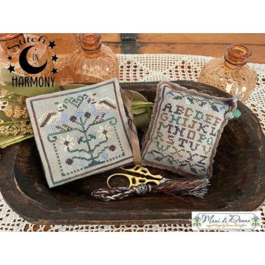 Stickvorlage Mani Di Donna - Birds In Harmony Sewing Set