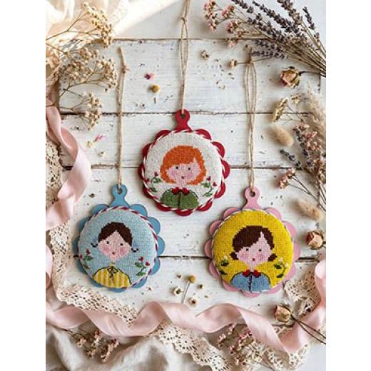 Stickvorlage Lilli Violette - Mes Petits Bonbons
