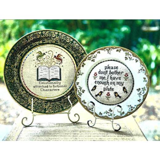 Stickvorlage Fox and Rabbit Designs - Plate-itudes