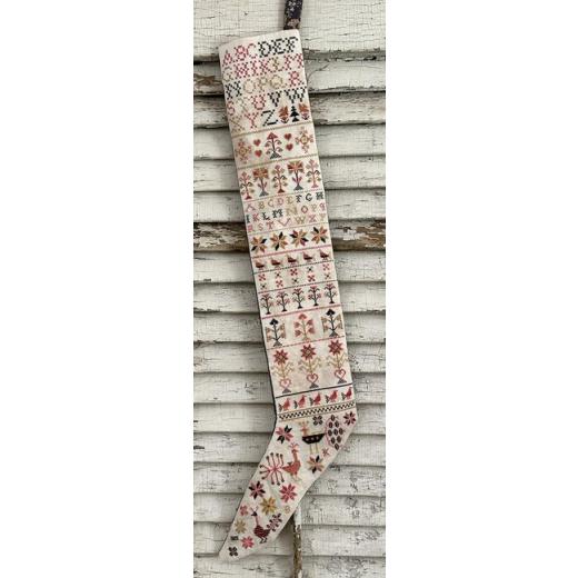 Stickvorlage Kathy Barrick - Pennsylvania German Stocking & Sampler