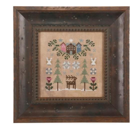 Stickvorlage Heart In Hand Needleart - Winter Botanical
