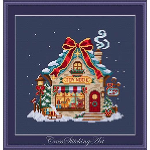 Stickvorlage Cross Stitching Art - The Toy Nook