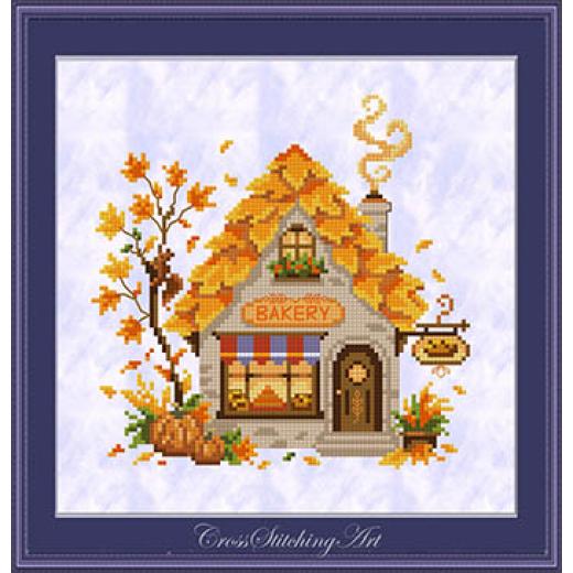 Stickvorlage Cross Stitching Art - The Crumb Corner