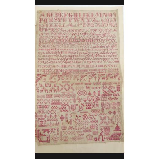 Stickvorlage Cross Stitch Antiques - Henrietta 1870