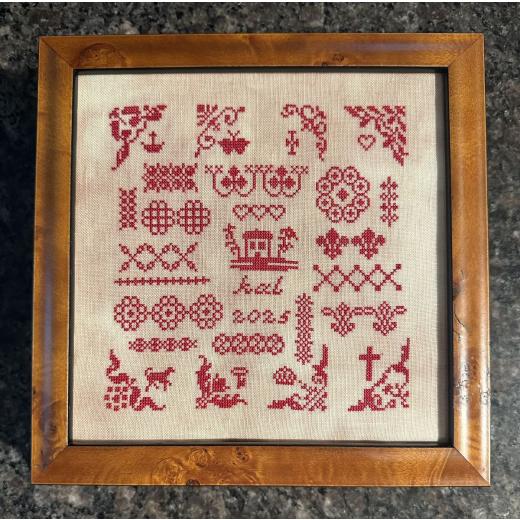 Stickvorlage Cross Stitch Antiques - Home For Henrietta