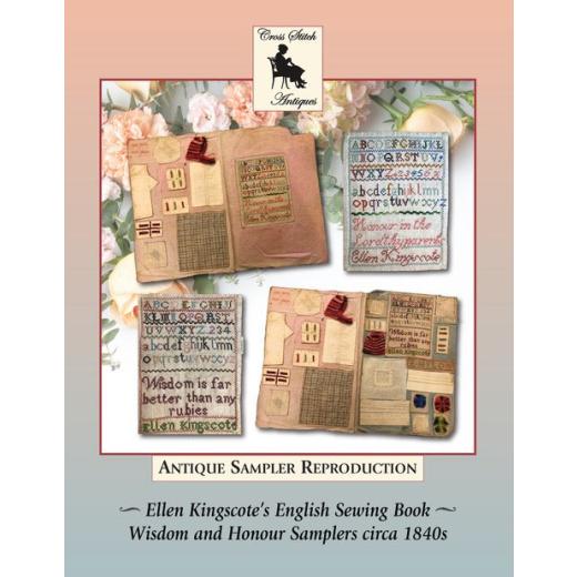 Stickvorlage Cross Stitch Antiques - Ellen Kingscote's English Sewing Book