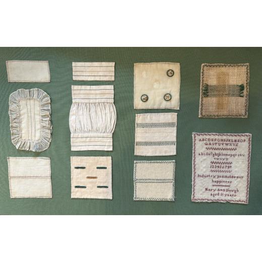 Stickvorlage Cross Stitch Antiques - Mary Ann Slough, Specimen Sampler
