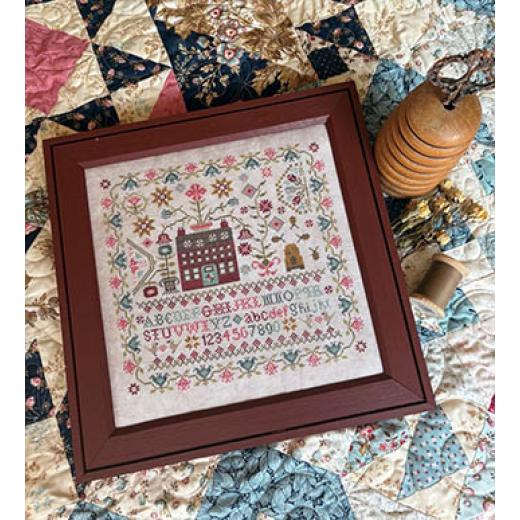 Stickvorlage Pansy Patch Quilts & Stitchery - Oh Sweet Summer