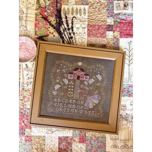 Stickvorlage Blueberry Ridge Designs - Moonlight Garden Sampler