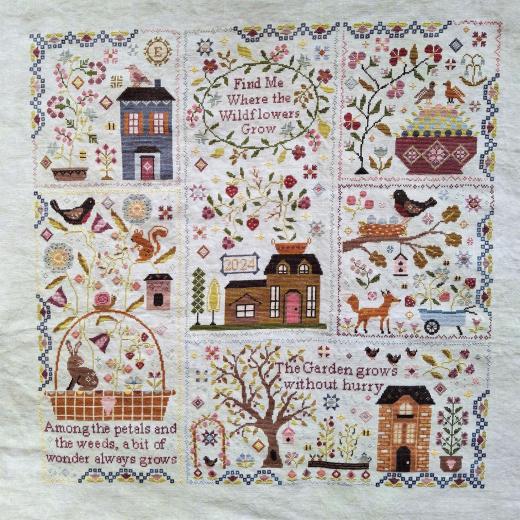 Stickvorlage Blueberry Ridge Designs - Grow Without Hurry