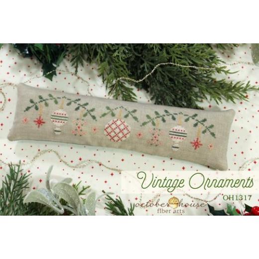 Stickvorlage October House Fiber Arts - Vintage Ornaments