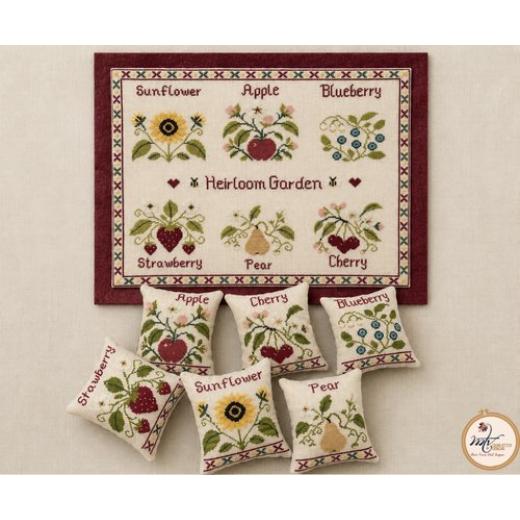 Stickvorlage MTV Designs - Heirloom Garden